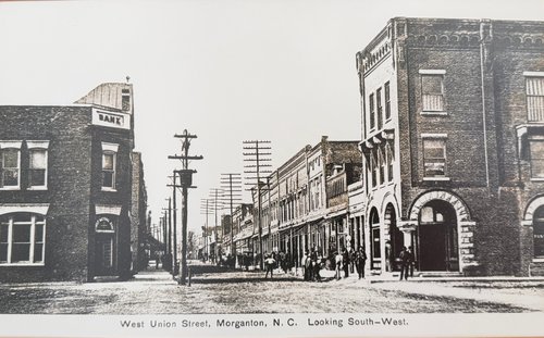 Original Cornwell Building in Downtown Morganton